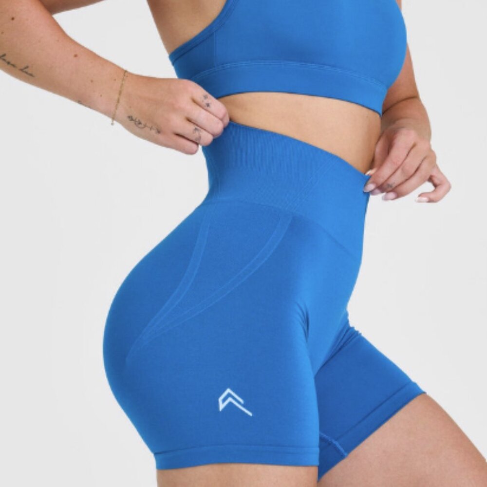 Oner Active Effortless Seamless Shorts in Retro Blue